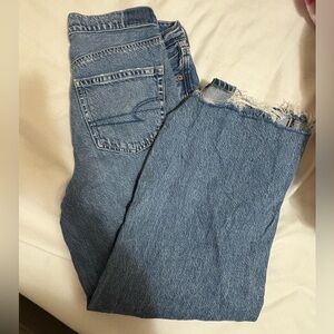 American Eagle Dreamy Drape Wide Leg Jeans